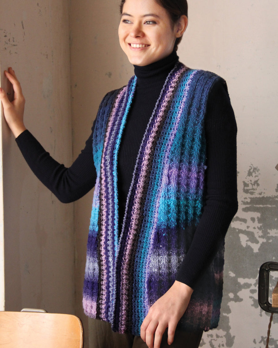 From Noro Magazine Issue 15 - Textured Vest