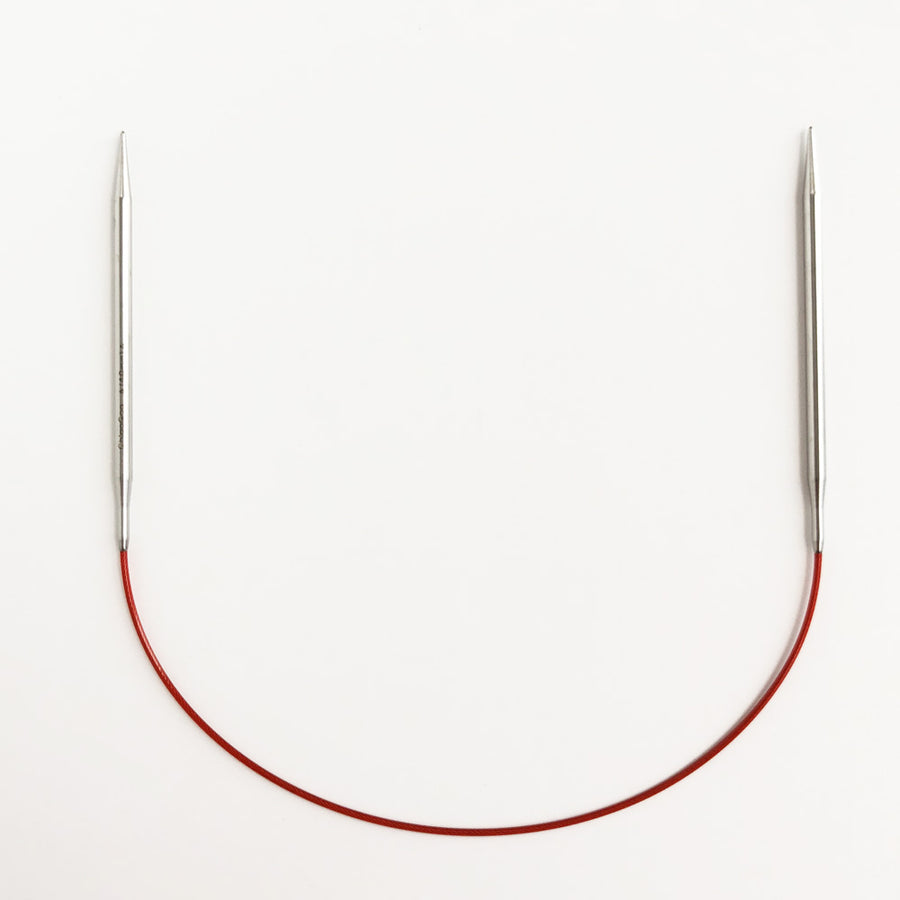 Red Lace Circular Knitting Needles 16