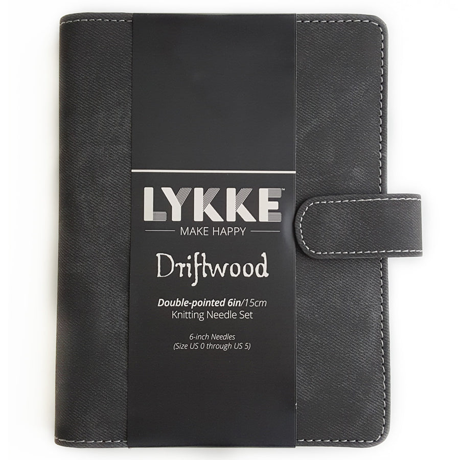 Double-pointed Knitting Needles Small Set 0-5 Grey Denim LYKKE Driftwood