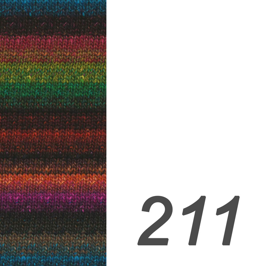 Noro Silk Garden Yarn Colour 211