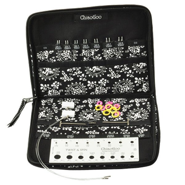 Spin 4" (10 cm) 2400-Small Bamboo Interchangeable Needles Set - ChiaoGoo