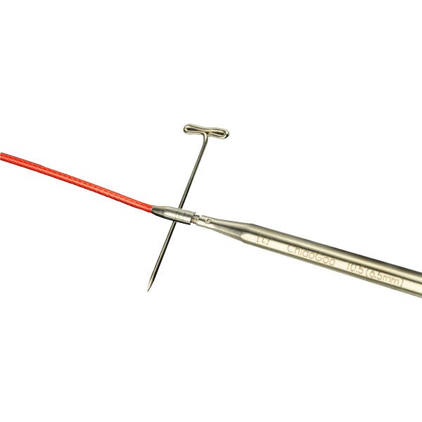 Twist 4" (10 cm) 7400-Complete Stainless Steel Interchangeable Knitting Needles Set - ChiaoGoo Connection