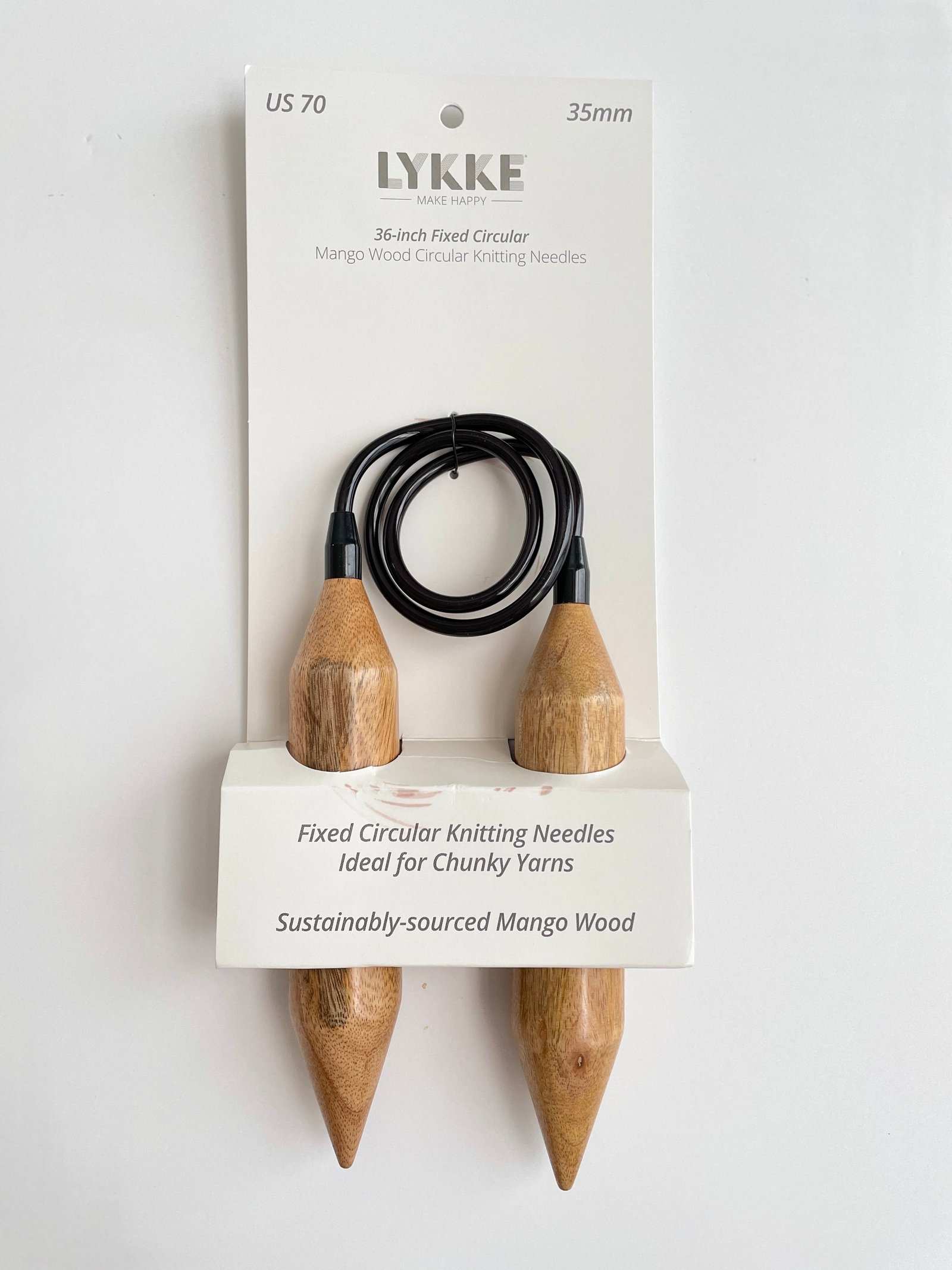 LYKKE - Big  36"/91 cm Circular Knitting Needles