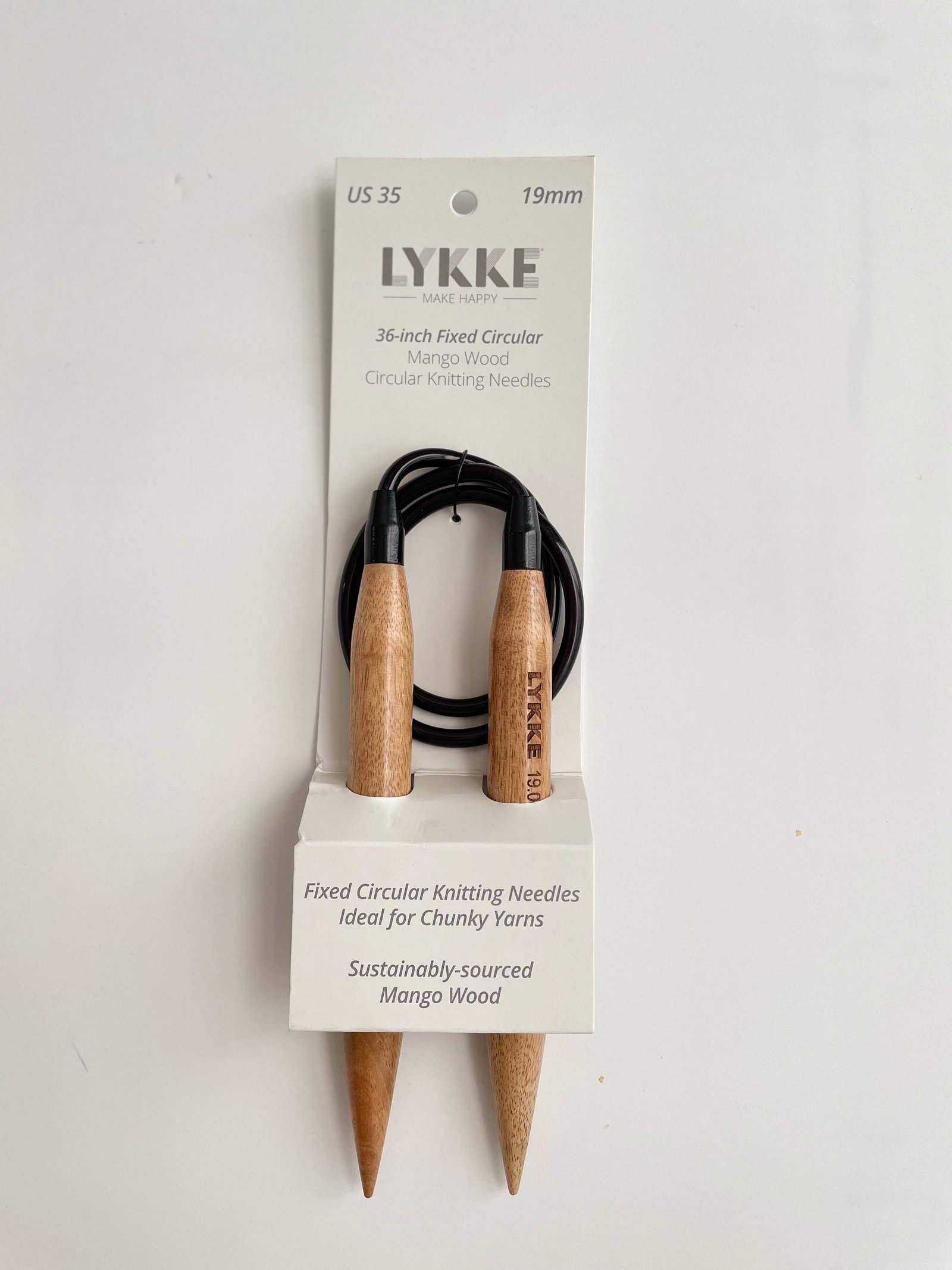 LYKKE - Big  36"/91 cm Circular Knitting Needles