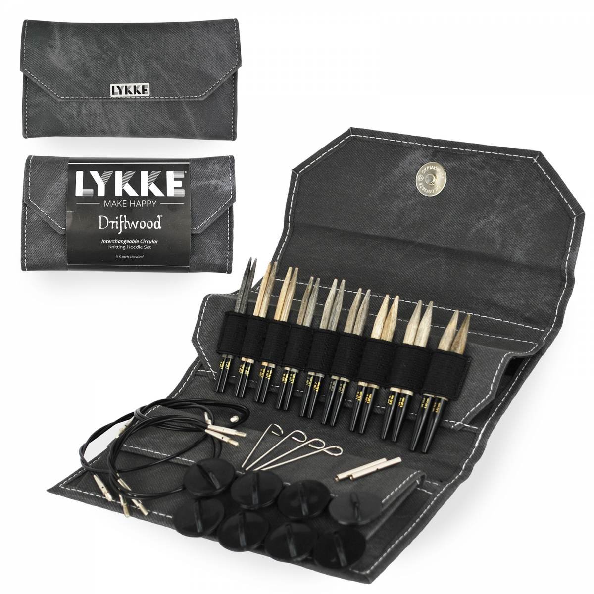 Driftwood - Interchangeable Circular Knitting Needles Set 3.5
