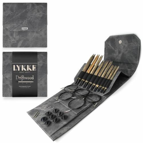 Driftwood - Long Interchangeable Circular Knitting Needles Set- Lykke