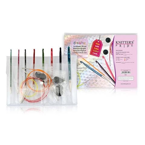 Symfonie Dreamz - Interchangeable Tunisian/ Afghan Crochet Hook Set - Knitter's Pride