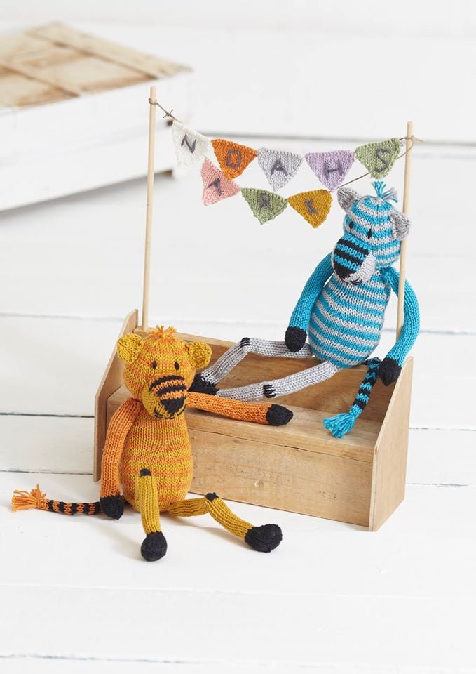 Free Pattern - Noah's Ark - Tigers - Sirdar - Pitanga Yarns
 - 1