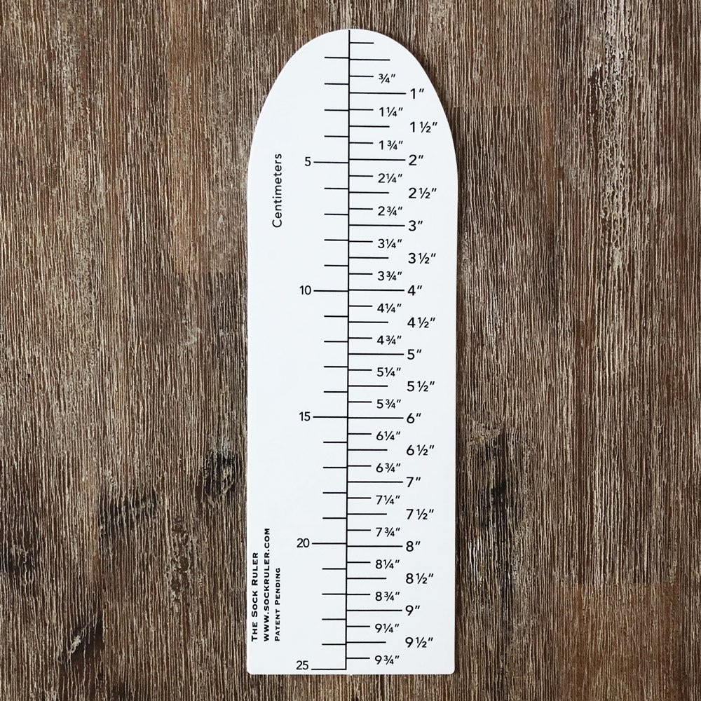 The Sock Ruler - Regular