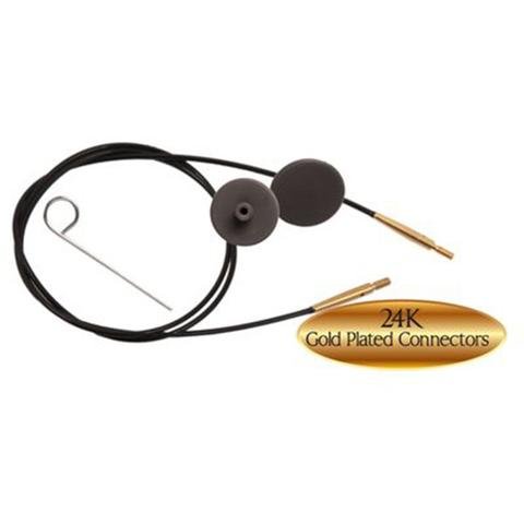 Cords - Gold Tipped for Interchangeable Needles - Knitter's Pride - Pitanga Yarns

