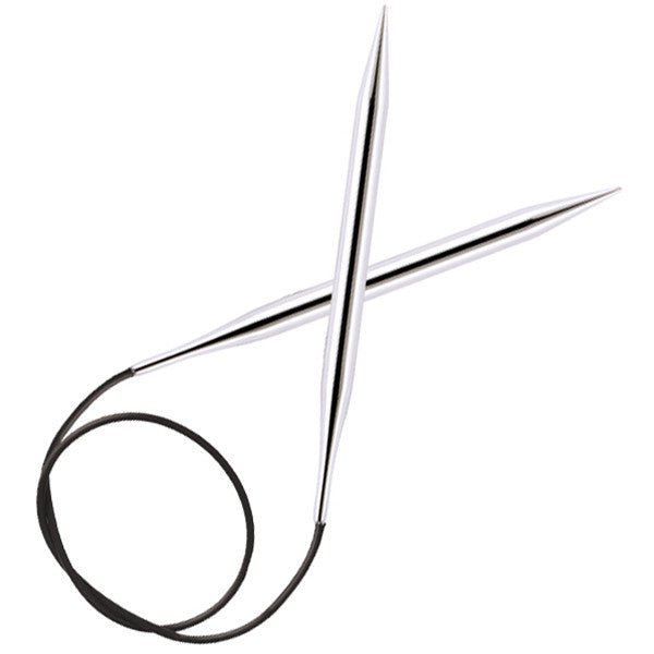 Nova Platina -Fixed Circular Needles 32" (80 cm) - Knitter's Pride - Pitanga Yarns
